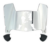 New England Patriots Retro Throwback Mini Football Helmet Visor Shield w/ Clips - PICK VISOR & LOGO COLOR