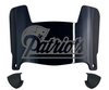 New England Patriots Retro Throwback Mini Football Helmet Visor Shield w/ Clips - PICK VISOR & LOGO COLOR
