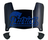 New England Patriots Retro Throwback Mini Football Helmet Visor Shield w/ Clips - PICK VISOR & LOGO COLOR