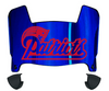New England Patriots Retro Throwback Mini Football Helmet Visor Shield w/ Clips - PICK VISOR & LOGO COLOR