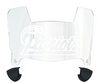 New England Patriots Retro Throwback Mini Football Helmet Visor Shield w/ Clips - PICK VISOR & LOGO COLOR