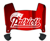 New England Patriots Retro Throwback Mini Football Helmet Visor Shield w/ Clips - PICK VISOR & LOGO COLOR