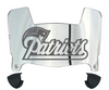New England Patriots Retro Throwback Mini Football Helmet Visor Shield w/ Clips - PICK VISOR & LOGO COLOR