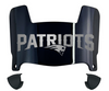 New England Patriots Mini Football Helmet Visor Shield w/ Clips - PICK VISOR & LOGO COLOR