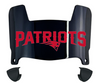 New England Patriots Mini Football Helmet Visor Shield w/ Clips - PICK VISOR & LOGO COLOR