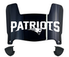 New England Patriots Mini Football Helmet Visor Shield w/ Clips - PICK VISOR & LOGO COLOR