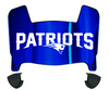 New England Patriots Mini Football Helmet Visor Shield w/ Clips - PICK VISOR & LOGO COLOR