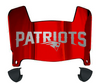 New England Patriots Mini Football Helmet Visor Shield w/ Clips - PICK VISOR & LOGO COLOR