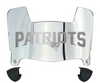 New England Patriots Mini Football Helmet Visor Shield w/ Clips - PICK VISOR & LOGO COLOR
