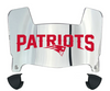 New England Patriots Mini Football Helmet Visor Shield w/ Clips - PICK VISOR & LOGO COLOR
