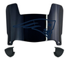 New England Patriots Mini Football Helmet Visor Shield w/ Clips - PICK VISOR & LOGO COLOR