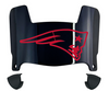 New England Patriots Mini Football Helmet Visor Shield w/ Clips - PICK VISOR & LOGO COLOR