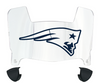 New England Patriots Mini Football Helmet Visor Shield w/ Clips - PICK VISOR & LOGO COLOR