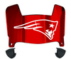 New England Patriots Mini Football Helmet Visor Shield w/ Clips - PICK VISOR & LOGO COLOR