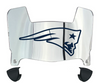 New England Patriots Mini Football Helmet Visor Shield w/ Clips - PICK VISOR & LOGO COLOR
