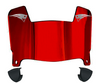 New England Patriots Mini Football Helmet Visor Shield w/ Clips - PICK VISOR & LOGO COLOR