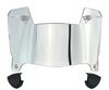 New England Patriots Mini Football Helmet Visor Shield w/ Clips - PICK VISOR & LOGO COLOR