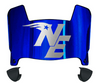 New England Patriots Mini Football Helmet Visor Shield w/ Clips - PICK VISOR & LOGO COLOR