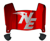 New England Patriots Mini Football Helmet Visor Shield w/ Clips - PICK VISOR & LOGO COLOR