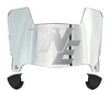 New England Patriots Mini Football Helmet Visor Shield w/ Clips - PICK VISOR & LOGO COLOR