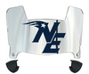 New England Patriots Mini Football Helmet Visor Shield w/ Clips - PICK VISOR & LOGO COLOR
