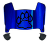 New Hampshire Wildcats Mini Football Helmet Visor Shield w/ Clips - PICK VISOR & LOGO COLOR