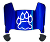 New Hampshire Wildcats Mini Football Helmet Visor Shield w/ Clips - PICK VISOR & LOGO COLOR