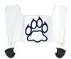 New Hampshire Wildcats Mini Football Helmet Visor Shield w/ Clips - PICK VISOR & LOGO COLOR