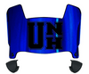 New Hampshire Wildcats Mini Football Helmet Visor Shield w/ Clips - PICK VISOR & LOGO COLOR