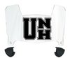 New Hampshire Wildcats Mini Football Helmet Visor Shield w/ Clips - PICK VISOR & LOGO COLOR