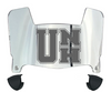 New Hampshire Wildcats Mini Football Helmet Visor Shield w/ Clips - PICK VISOR & LOGO COLOR