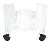 New Mexico Lobos Mini Football Helmet Visor Shield w/ Clips - PICK VISOR & LOGO COLOR