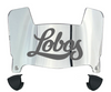 New Mexico Lobos Mini Football Helmet Visor Shield w/ Clips - PICK VISOR & LOGO COLOR