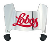 New Mexico Lobos Mini Football Helmet Visor Shield w/ Clips - PICK VISOR & LOGO COLOR