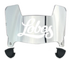 New Mexico Lobos Mini Football Helmet Visor Shield w/ Clips - PICK VISOR & LOGO COLOR