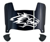 New Mexico Lobos Mini Football Helmet Visor Shield w/ Clips - PICK VISOR & LOGO COLOR