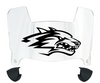 New Mexico Lobos Mini Football Helmet Visor Shield w/ Clips - PICK VISOR & LOGO COLOR