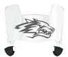 New Mexico Lobos Mini Football Helmet Visor Shield w/ Clips - PICK VISOR & LOGO COLOR