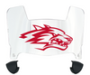 New Mexico Lobos Mini Football Helmet Visor Shield w/ Clips - PICK VISOR & LOGO COLOR