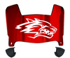 New Mexico Lobos Mini Football Helmet Visor Shield w/ Clips - PICK VISOR & LOGO COLOR