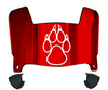 New Mexico Lobos Mini Football Helmet Visor Shield w/ Clips - PICK VISOR & LOGO COLOR
