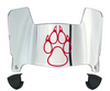 New Mexico Lobos Mini Football Helmet Visor Shield w/ Clips - PICK VISOR & LOGO COLOR