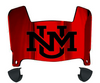 New Mexico Lobos Mini Football Helmet Visor Shield w/ Clips - PICK VISOR & LOGO COLOR