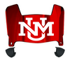 New Mexico Lobos Mini Football Helmet Visor Shield w/ Clips - PICK VISOR & LOGO COLOR