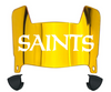 New Orleans Saints Retro Throwback Mini Football Helmet Visor Shield w/ Clips - PICK VISOR & LOGO COLOR