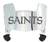 New Orleans Saints Retro Throwback Mini Football Helmet Visor Shield w/ Clips - PICK VISOR & LOGO COLOR