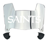 New Orleans Saints Retro Throwback Mini Football Helmet Visor Shield w/ Clips - PICK VISOR & LOGO COLOR