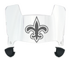 New Orleans Saints Mini Football Helmet Visor Shield w/ Clips - PICK VISOR & LOGO COLOR
