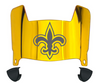 New Orleans Saints Mini Football Helmet Visor Shield w/ Clips - PICK VISOR & LOGO COLOR