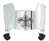New Orleans Saints Mini Football Helmet Visor Shield w/ Clips - PICK VISOR & LOGO COLOR